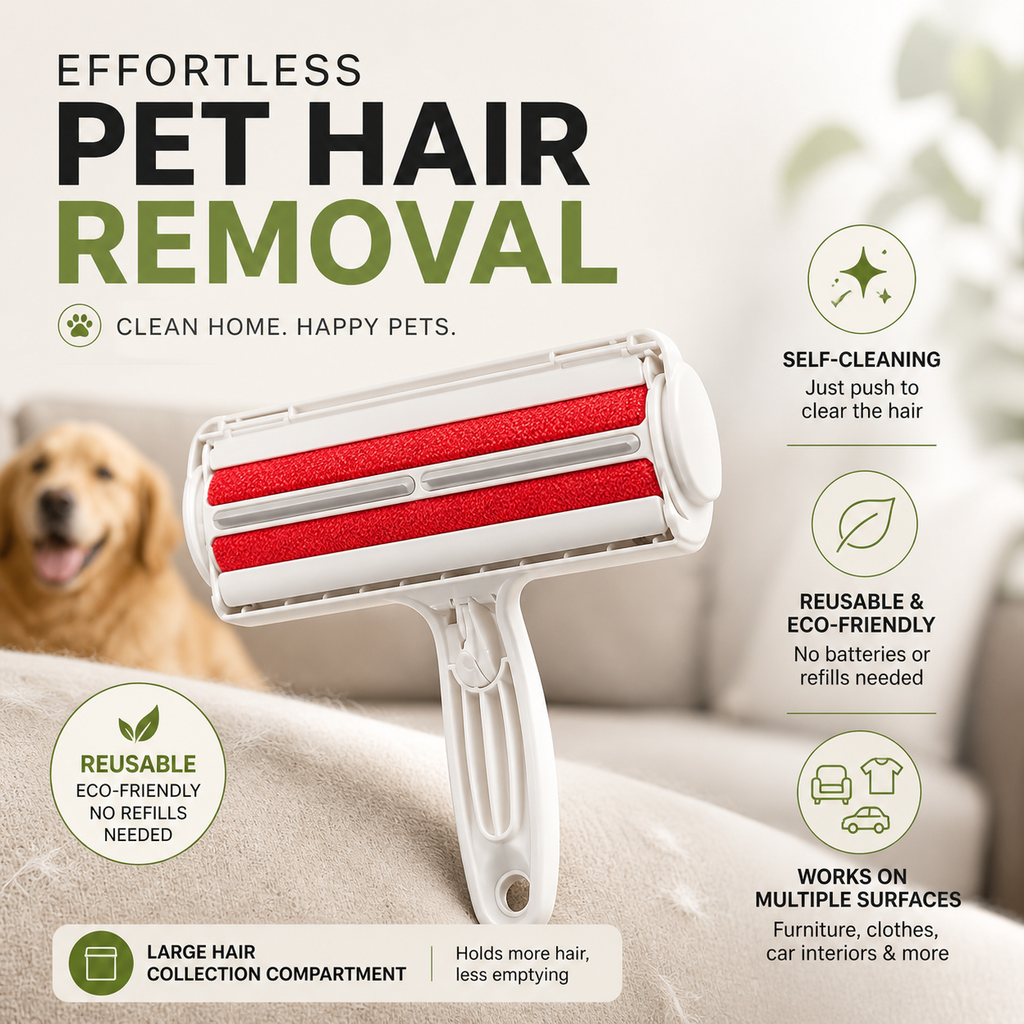 Pet Hair Roller™ – Reusable Lint Remover