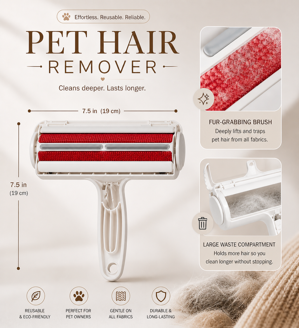 Pet Hair Roller™ – Reusable Lint Remover