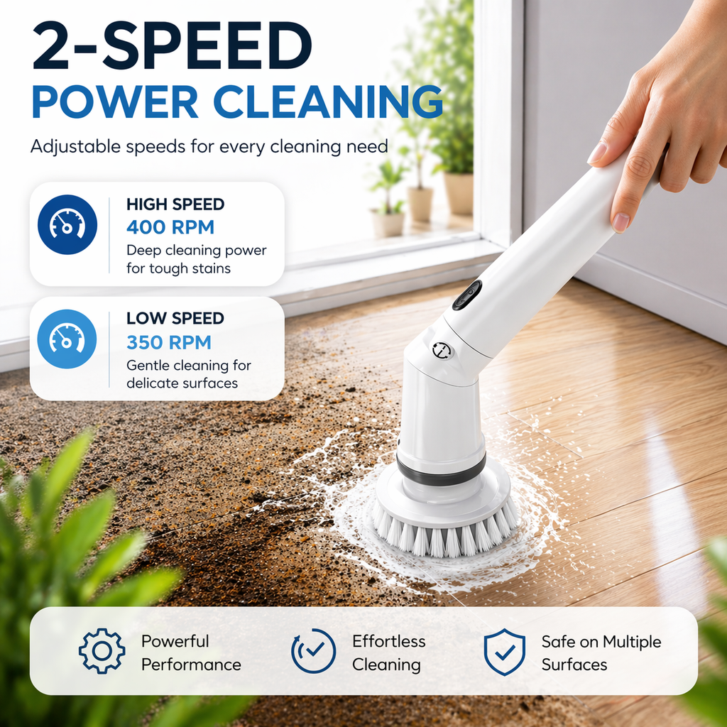 Cordless Power Scrubber™ – Deep Cleaning Tool